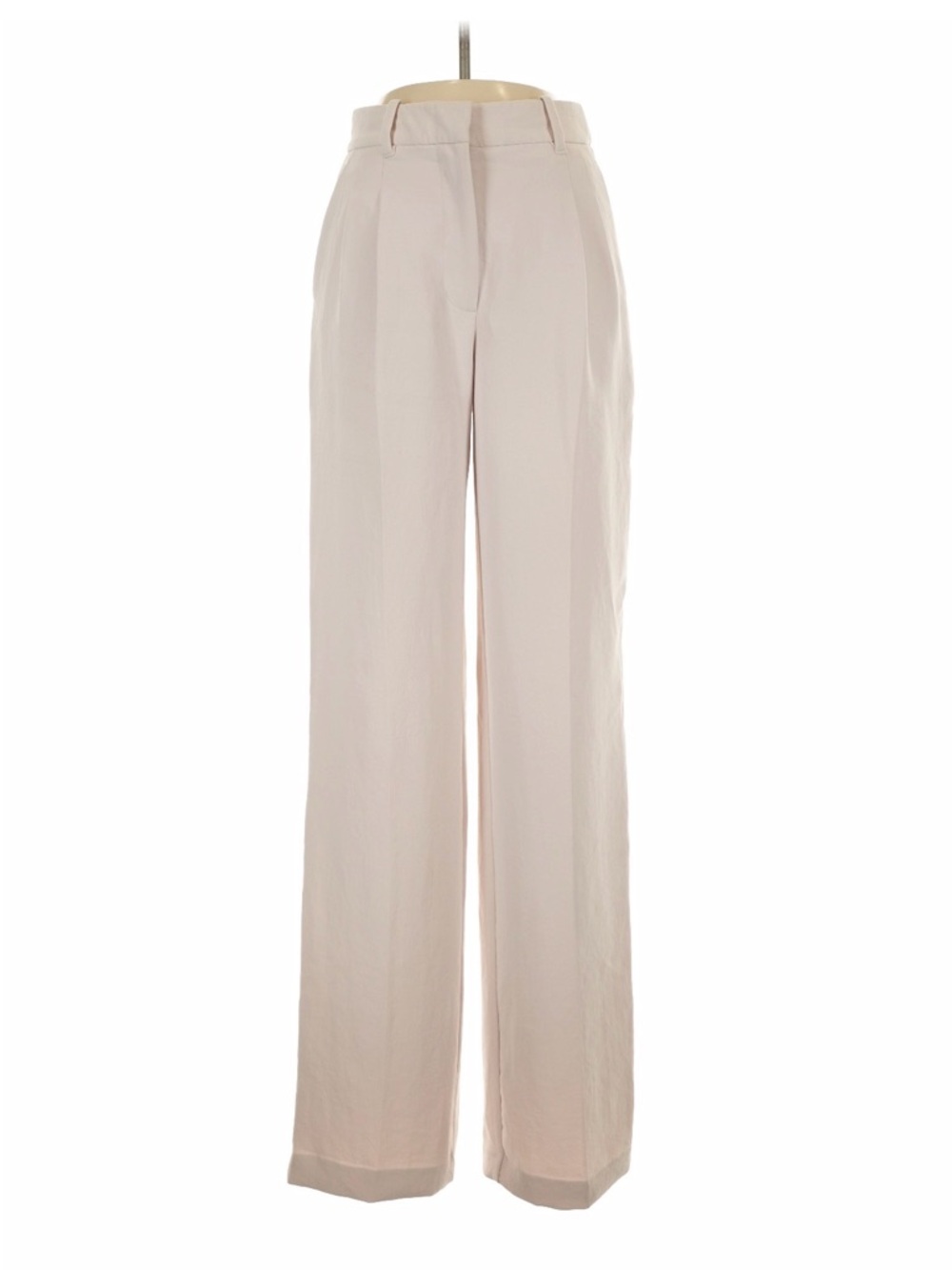 Wilfred Wide-Leg High-Rise Pants in Light Blush